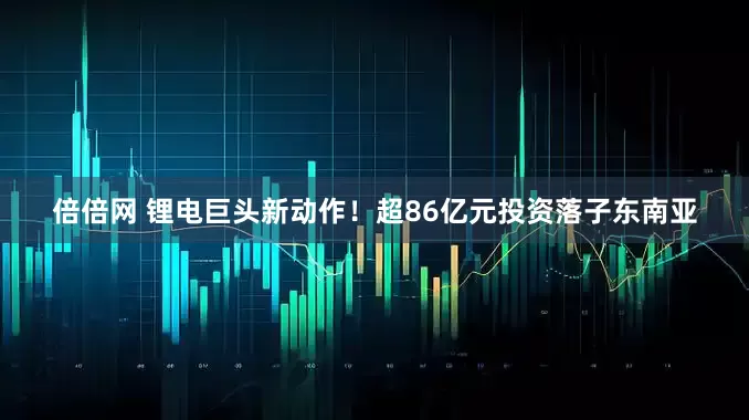 倍倍网 锂电巨头新动作！超86亿元投资落子东南亚