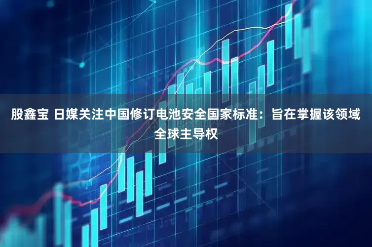 股鑫宝 日媒关注中国修订电池安全国家标准：旨在掌握该领域全球主导权