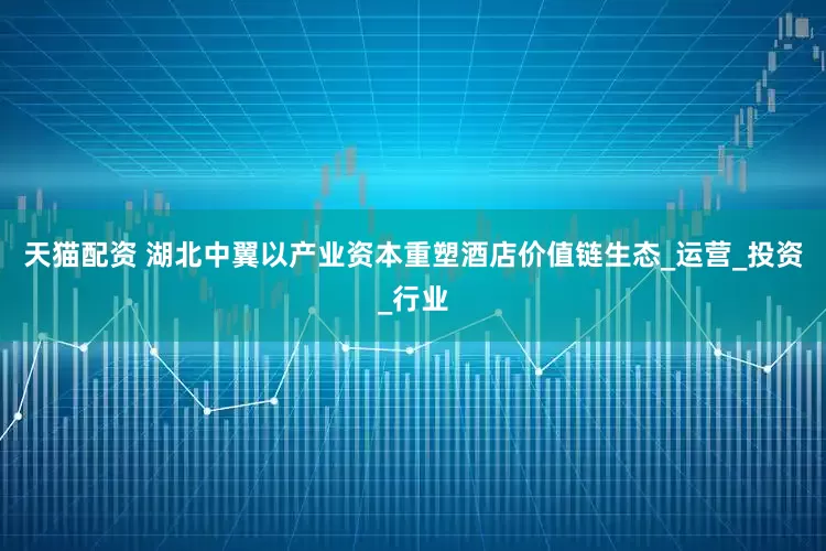 天猫配资 湖北中翼以产业资本重塑酒店价值链生态_运营_投资_行业